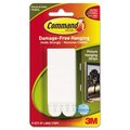 3M 3M 17206 Picture Hanging Strips; .5 in. x 3.63 in.; White; 4-Pack 17206